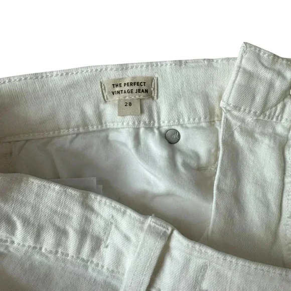 Madewell The Perfect Vintage Jean in Tile White - Picture 7 of 16